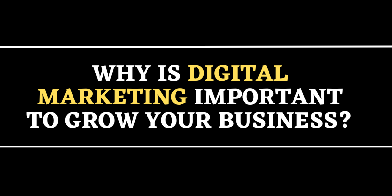 Why Is Digital Marketing Important to Grow Your Business?